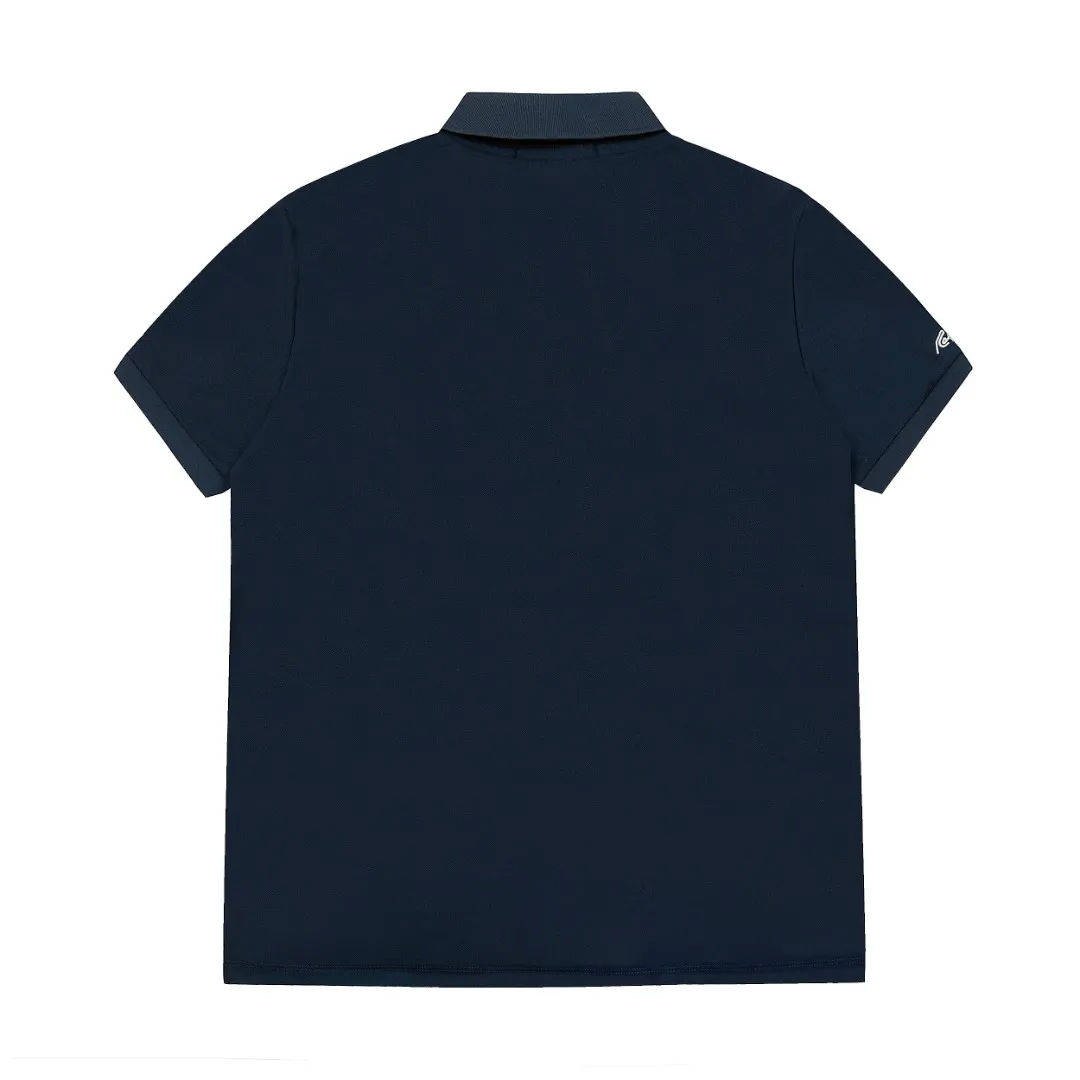 P154 💰 "Top quality" Style number: DS072# (not off the shelves all year round) [Ralph Lauren&NY co-branded new embroidered horse logo POLO lapel basic short sleeves] ✅Ralph Lauren&MLB Yankees co-branded versatile style lapel POLO short sleeves for men and women ✅Main supply platform live broadcast Wholesale entity Replenish when out of stock Not off the shelf ✅ZP quality 1:1 version Scan the code to enter the GF website Z cabinet quality ✅Detailed quality is the only one in Guangzhou. Imported pique fabrics. Focus on high-end. Cost-effective. Needless to say good quality. ✅Restore the original version. The maximum size can be worn up to 210 pounds. Loose, comfortable and stress-free. ✅Work wear and life wear. Suitable for various occasions. Must-have recommendation for couples. Size: S-XL. Color: Gray Navy.